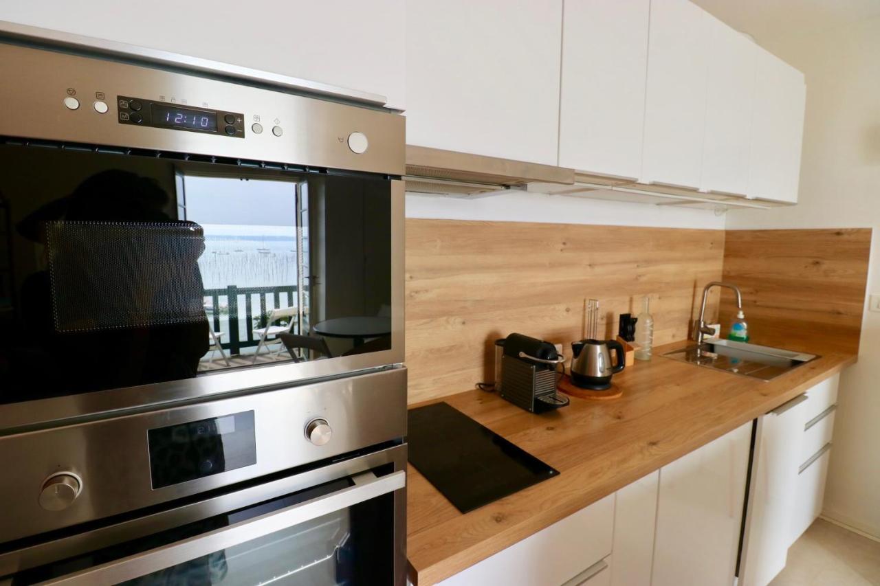 Comfortable, Renovated Studio In Top Cap Ferret Location, 1St Line With Bay View Lege-Cap-Ferret Ngoại thất bức ảnh